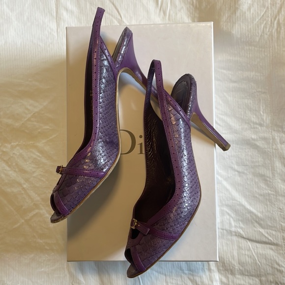 Dior, Size 38 (US size 7.5), Simply Slingback heels - Picture 2 of 7